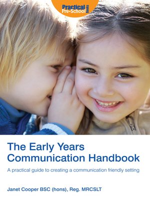 cover image of The Early Years Communication Handbook